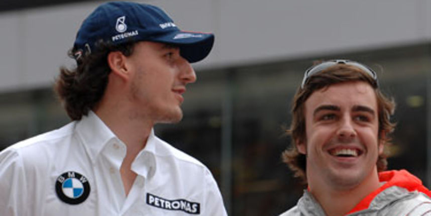 Kubica i Alonso (foto: autoklub.hr)