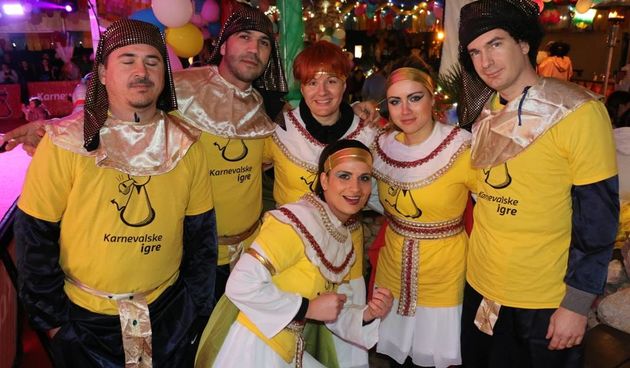 Virske maškare 2017: Karnevalske igre i koncert grupe Vista