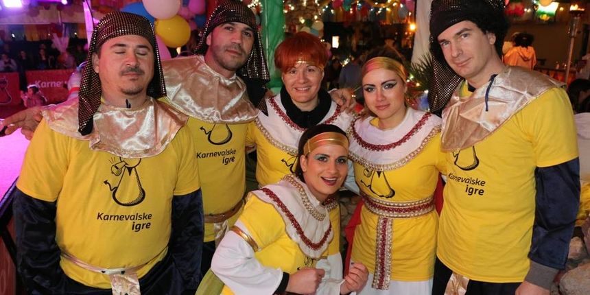 Virske maškare 2017: Karnevalske igre i koncert grupe Vista