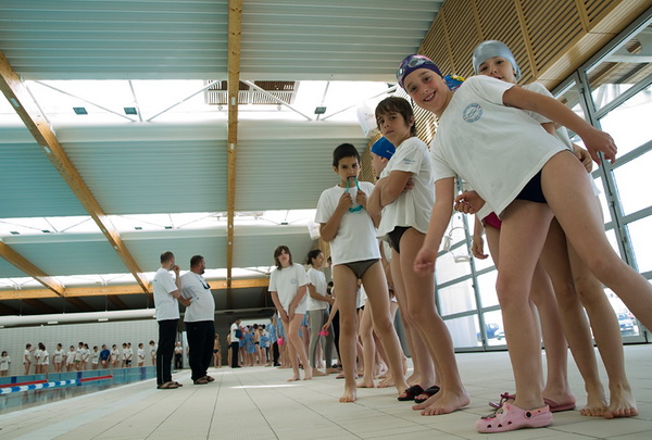 Prvi povijesni plivacki miiting na bazenu SC Visnjik