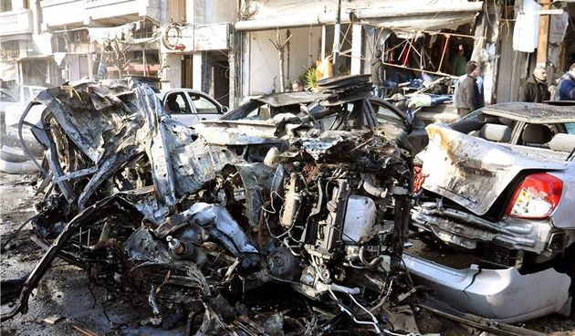 Posljedica rata u Siriji. Foto: Hina