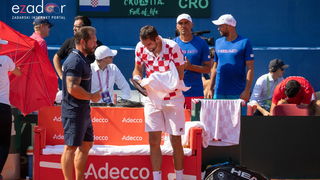 Davis Cup: Vruća navijačka atmosfera u meču Ćilića i Querreya