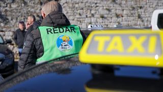 Taksisti prosvjeduju u Zadru