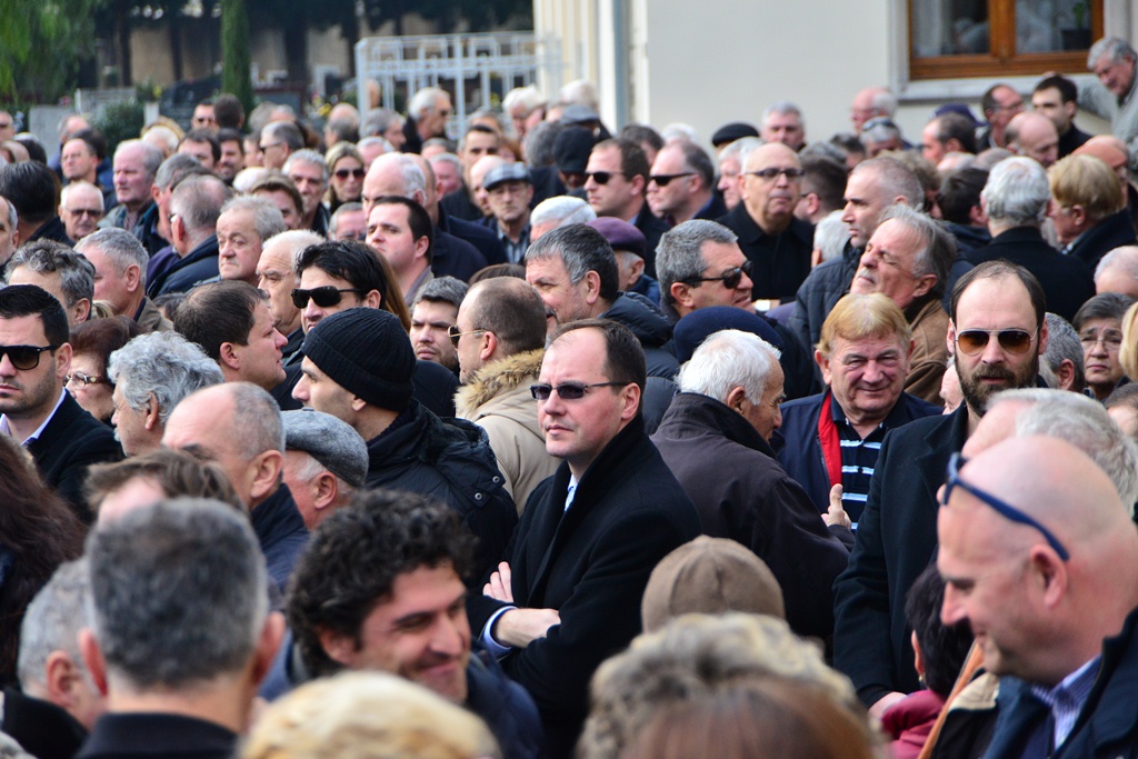 Oproštaj od Brune Marcelića, foto: Iva Perinčić Oproštaj od Brune Marcelića, foto: Iva Perinčić