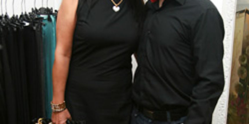 Alka Vuica u društvu dizajnera Ivice Skoke (Moda.hr)