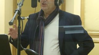 Mladen Grdović snima pjesmu na engleskom jeziku. Photo: Goran Jakus/PIXSELL