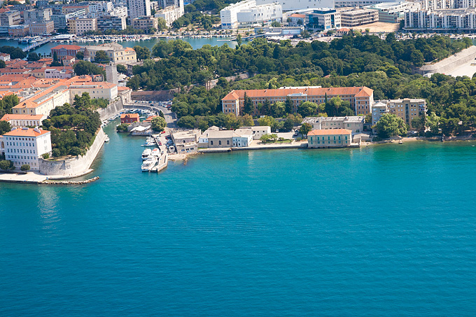 Grad Zadar iz zraka, foto: Leo Banić