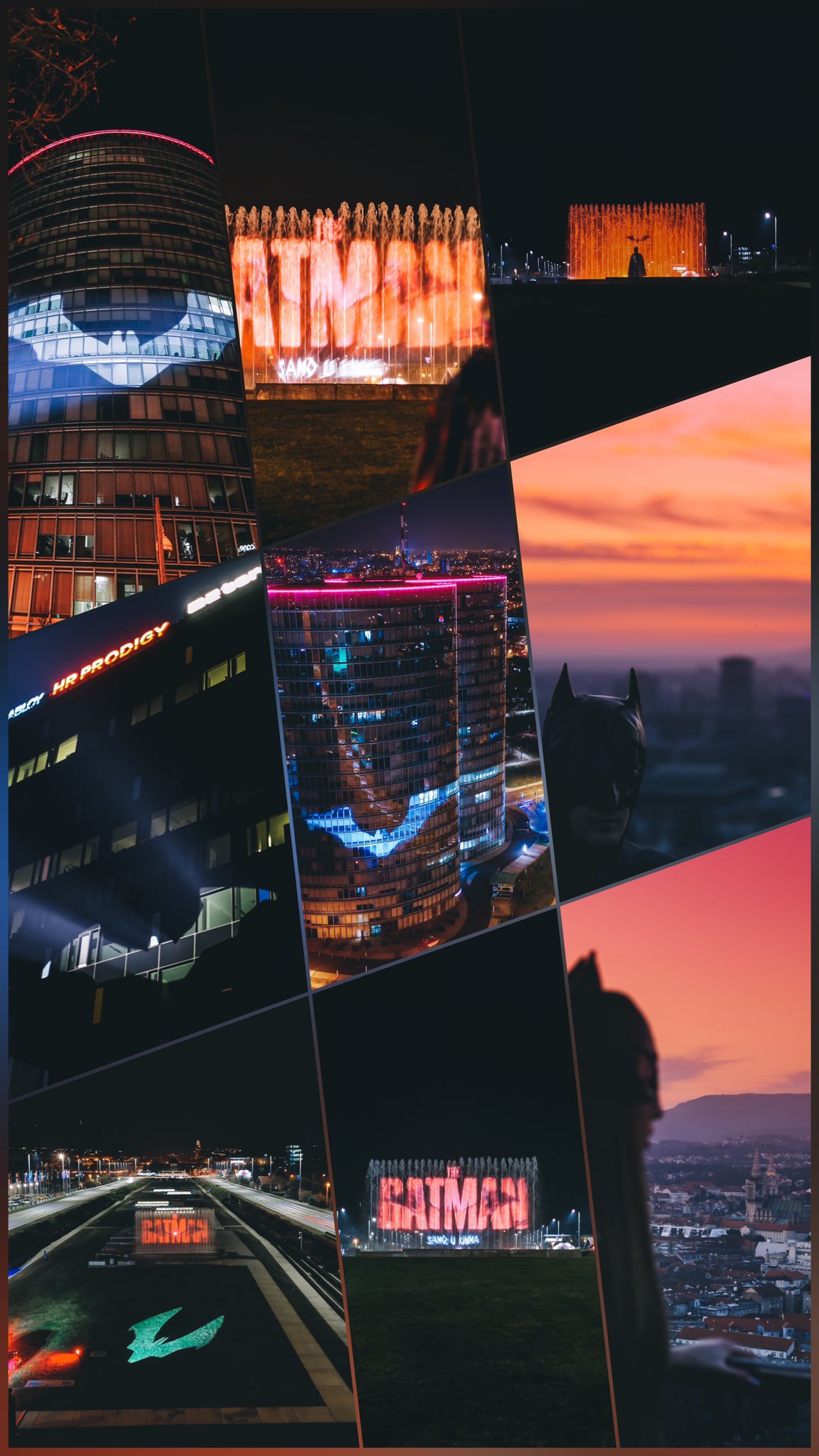 Pogledajte kako je sinoć Zagreb postao Gotham City Pogledajte kako je sinoć Zagreb postao Gotham City