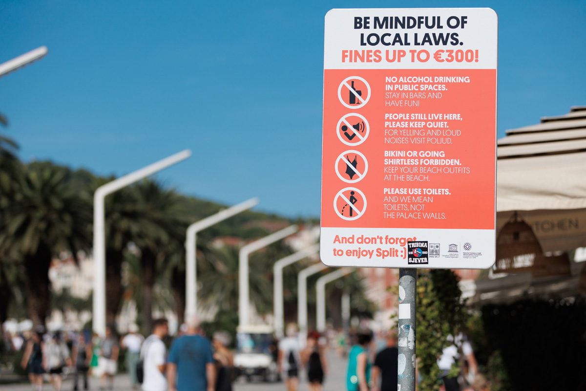 Split – centar grada i plaža Bačvice, 16. rujna 2023. Split – centar grada i plaža Bačvice, 16. rujna 2023.