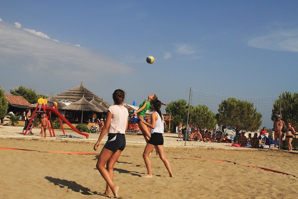 Bibinje: Turnir u odbojci na pijesku “Punta 2016”, pobjednice ekipa Cavsica iz Zadra. Foto: Leo Banić