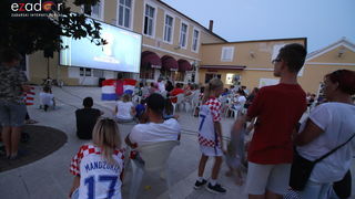 Bibinje: Navijanje za Vatrene i fešta nakon pobjede nad Engleskom