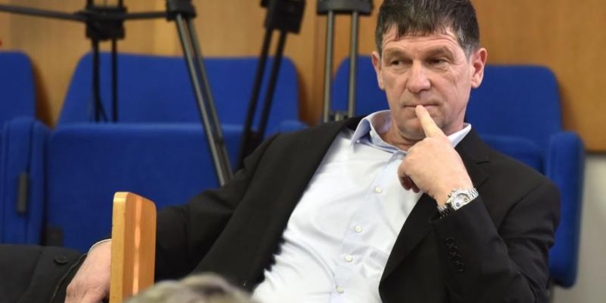 Zadar – Sjednica Gradskog vijeca Grada Zadra. Gradonacelnik Bozidar Kalmeta i zamjenik Zvonimir Vrancic. Reno Sinovcic. Joso Nekic. Danijel Kasap.Photo: Dino Stanin/PIXSELL