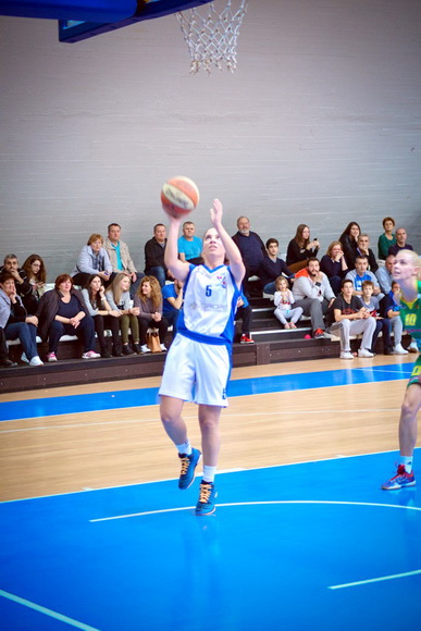 A-1 liga, 4. kolo: ŽKK Zadar – ŽKK Pula 78-40. Ivana Dujić. Foto: Iva Perinčić A-1 liga, 4. kolo: ŽKK Zadar – ŽKK Pula 78-40. Ivana Dujić. Foto: Iva Perinčić