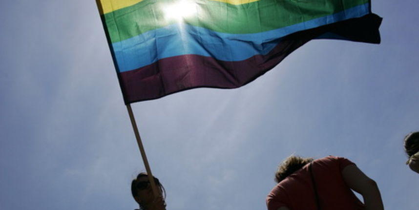 Zagreb, 180611.
Na Trgu zrtava fasizma poceo je “Zagreb Pride 2011”.
Tema ovogodisnje Povorke ponosa Zagreb Pridea je “Nasih prvih deset”, kojom se zeli zatvoriti prvo desetljece borbe za LGBT prava u Hrvatskoj. Povorka sa Trga zrtava fasizma krece prema Zagreb, 180611.
Na Trgu zrtava fasizma poceo je “Zagreb Pride 2011”.
Tema ovogodisnje Povorke ponosa Zagreb Pridea je “Nasih prvih deset”, kojom se zeli zatvoriti prvo desetljece borbe za LGBT prava u Hrvatskoj. Povorka sa Trga zrtava fasizma krece prema