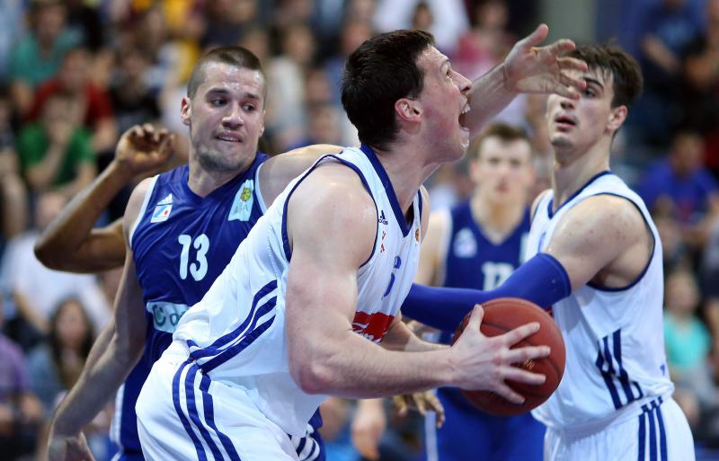 U KC Drazen Petrovic odigrana utakmica poluzavrsnice doigravanja KK Cibona – KK Zadar 87-81. Photo: Slavko Midzor/PIXSELL U KC Drazen Petrovic odigrana utakmica poluzavrsnice doigravanja KK Cibona – KK Zadar 87-81. Photo: Slavko Midzor/PIXSELL