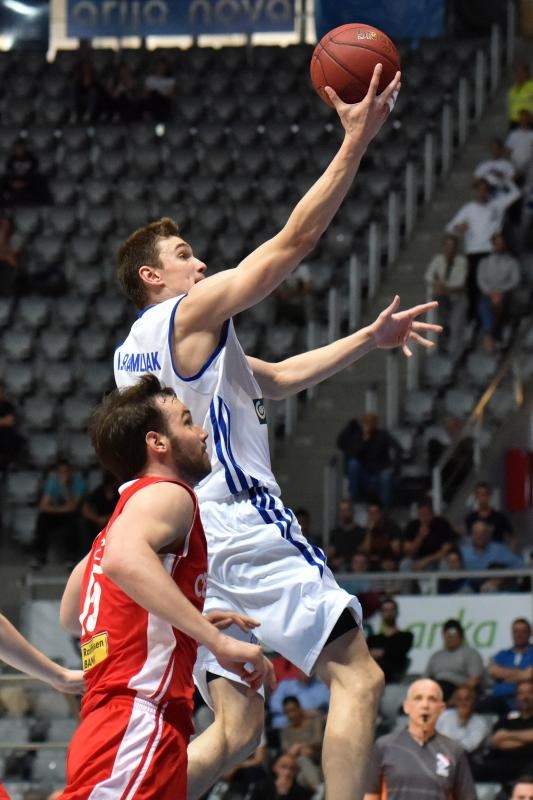 Dvorana Krešimir Ćosić: 5. kolo A-1 lige za prvaka: KK Zadar – KK Cedevita 57-67. Photo: Dino Stanin/PIXSELL