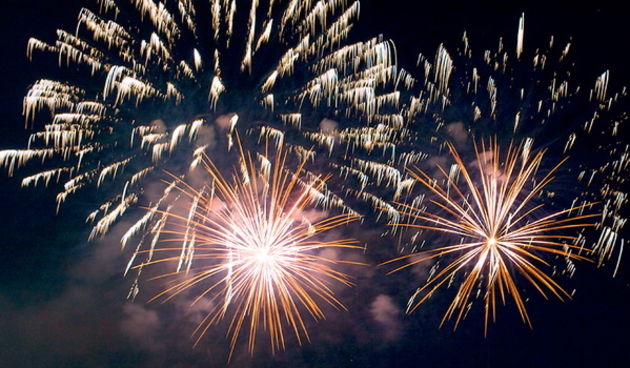 Zadar: Vatromet u povodu dana pobjede, 5. kolovoza 2009.