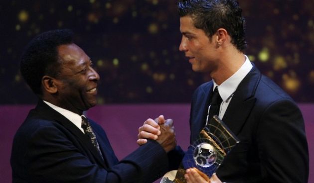 Pele i Ronaldo (Foto:Reuters)
