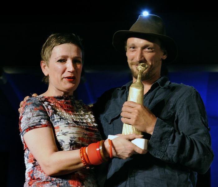 Split, 140811.
57.Splitsko ljeto.
Na zavrsetku splitskog ljeta u Galeriji Mestrovic dodjeljene nagrade “Judita” za najbolja ostvarenja na festivalu. Nagrade su dobili Marko Mandic/ glumac/ za dramsku izvedbu, Hari Zlodre/dirigent/ za glazbu i Simun Matisi