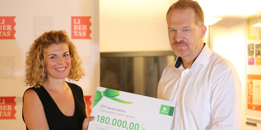 Ravnateljica DLJI Ivana Medo Bogdanović i Ante Režić Ravnateljica DLJI Ivana Medo Bogdanović i Ante Režić