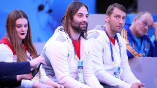 Hrvatski navijači u Parizu na utakmici Slovenija – Hrvatska za 3. mjesto na Svjetskom prvenstvu