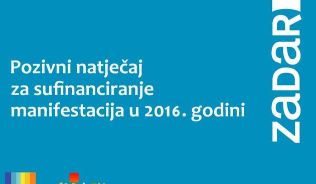 Pozivni natječaj TZGZ za sufinanciranje manifestacija u 2016. godini