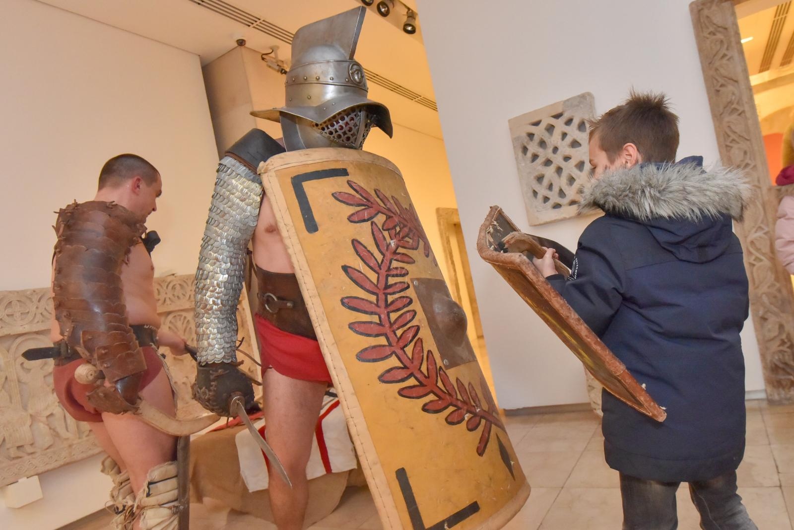 Noć muzeja 2018: Borba rimskih gladijatora u Arheološkom muzeju Zadar Noć muzeja 2018: Borba rimskih gladijatora u Arheološkom muzeju Zadar