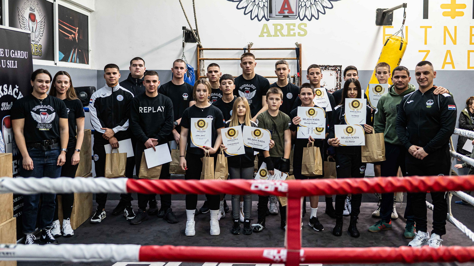 Svečana dodjela priznanja u BK Ares Diabolik