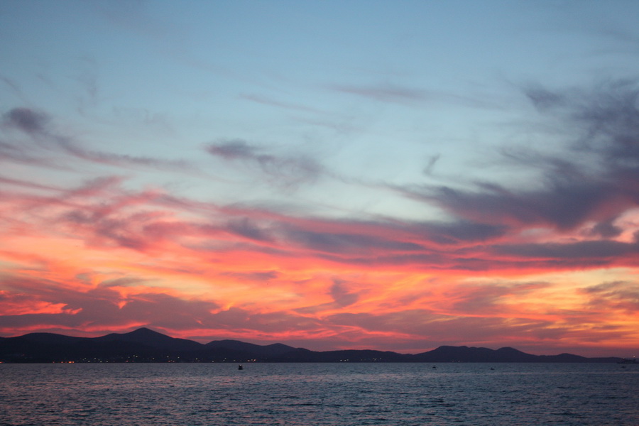 Zadarski sutoni: Punta Bajlo 8. rujna 2011, Foto: Mladen Malik