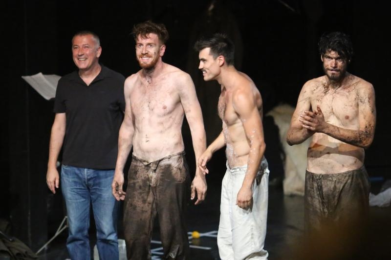 U sklopu Medjunarodnog festivala suvremenog kazalista Zadar snova, u kazalistu lutaka odrzana je predstava Grobnica za Borisa Davidovica. Photo: Filip Brala/PIXSELL