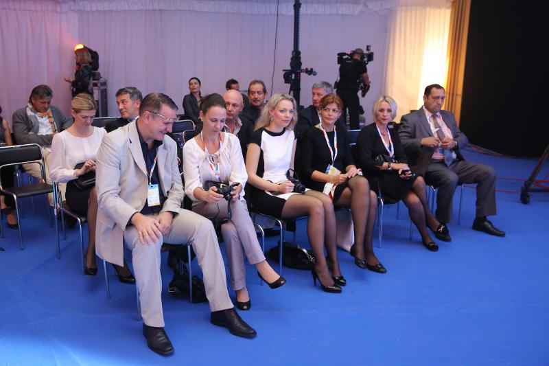 25.10.2013., Zadar – U Falkensteiner hotelu u Punta Skali dodjeljene su nagrade “Covjek – kljuc uspjeha u turizmu”. Svecanosti su prisustvovali premijer Zoran Milanovic te ministri Darko Lorencin i Gordan Maras te brojni drugi uvazeni gosti. Photo: Fili