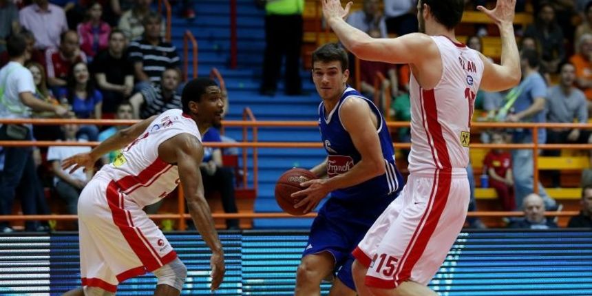 Dom sportova, 1. utakmica finala prvenstva Hrvatske u kosarci, KK Cedevita – KK Cibona. Filip Kruslin. Photo: Dalibor Urukalovic/PIXSELL Dom sportova, 1. utakmica finala prvenstva Hrvatske u kosarci, KK Cedevita – KK Cibona. Filip Kruslin. Photo: Dalibor Urukalovic/PIXSELL