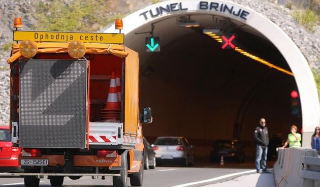 Tunel Brinje na autocesti A1. Photo: Dino Stanin/PIXSELL