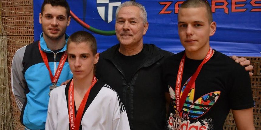 LUCIAN JERAK ZLATNI, FRANJO GUCIĆ SREBRNI, MIRKO IVAN ČOLINA BRONČANI