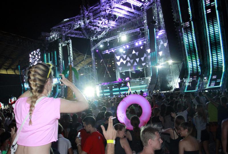 Split- ULTRA Europe 2014 glazbeni festival na Poljudu. Nastup Afrojack Photo: Ivo Cagalj/PIXSELL