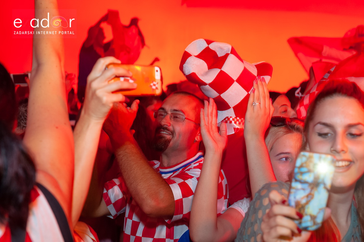 Zadar je gorio: Velika fešta nakon plasmana Vatrenih u finale Svjetskog prvenstva