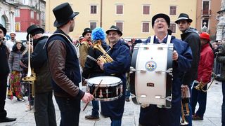 Stanarske maškare u karnevalskoj povorci, foto Iva Perinčić
