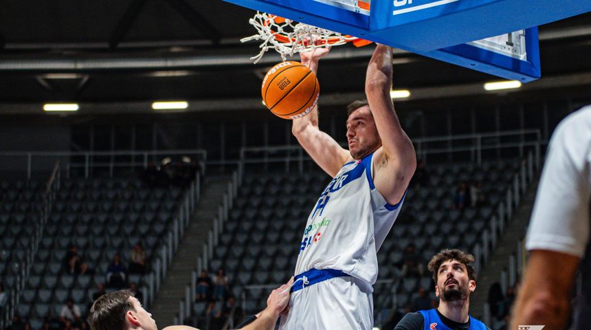 KK Zadar, KK Cibona, Lovro Mazalin KK Zadar, KK Cibona, Lovro Mazalin