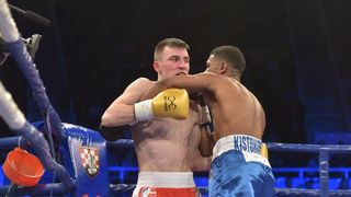 Svjetska boksacka liga, grupa B C1, kategorija 56 kg, Filip Poturovic (Croatian Knights) – Samuel Kistohurry (France Fighting Roosters).