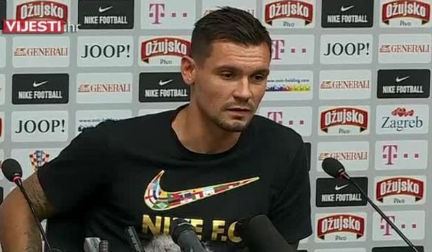 Na pitanje što se bilo protiv Danske, obzirom da je Hrvatska odigrala slabije, Lovren je izgubio živce. (thumbnail)