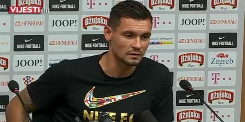 Na pitanje što se bilo protiv Danske, obzirom da je Hrvatska odigrala slabije, Lovren je izgubio živce. (thumbnail)