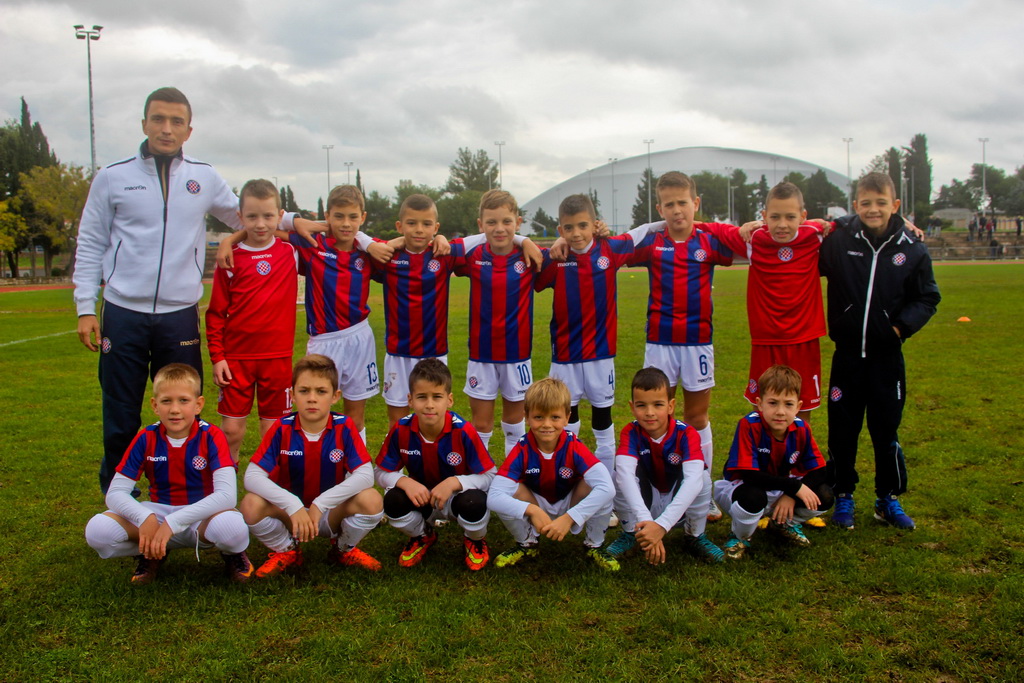 Nogometno druženje tića Zare i splitskog Hajduka