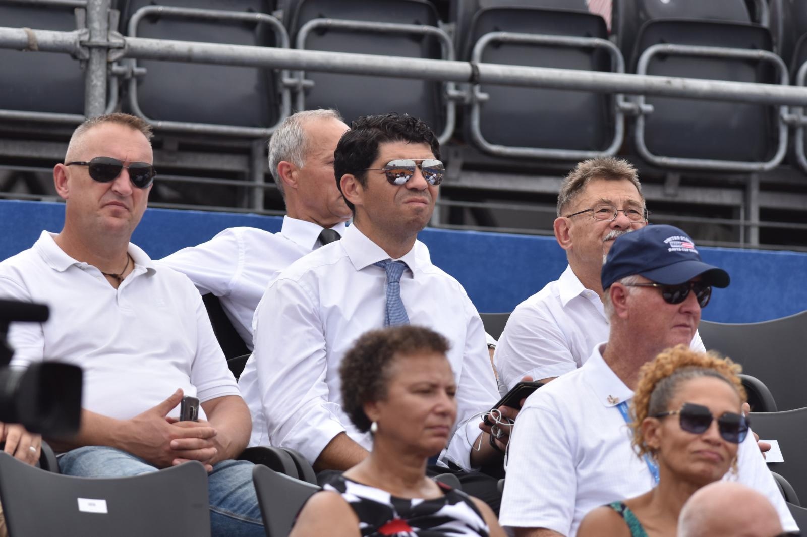 Otvorenje polufinalnog susreta Davis Cupa između Hrvatske i SAD-a