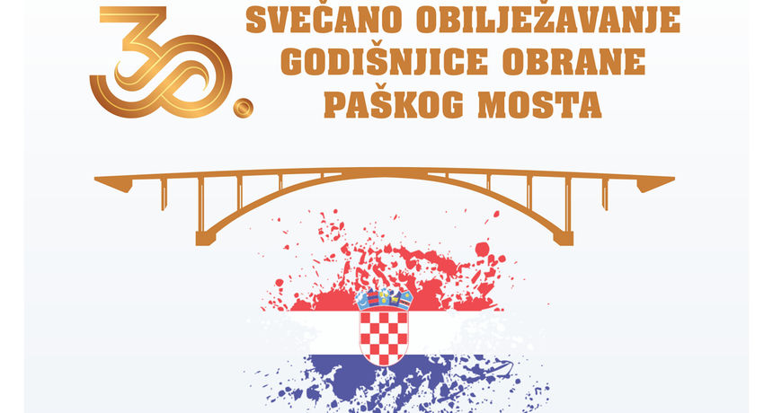 Paški most, obljetnica