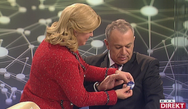 Kolinda Grabar-Kitarović i Zoran Šprajc