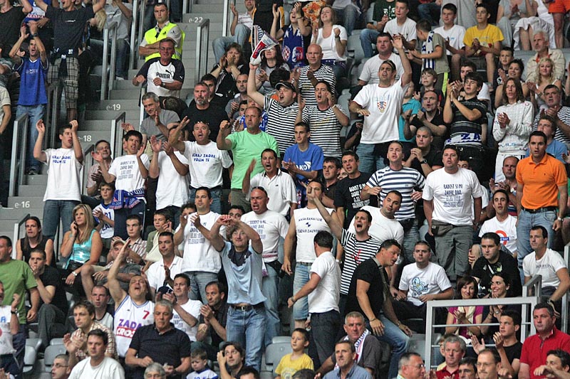 KK Zadar – KK Cibona (foto: Marin Gospić)