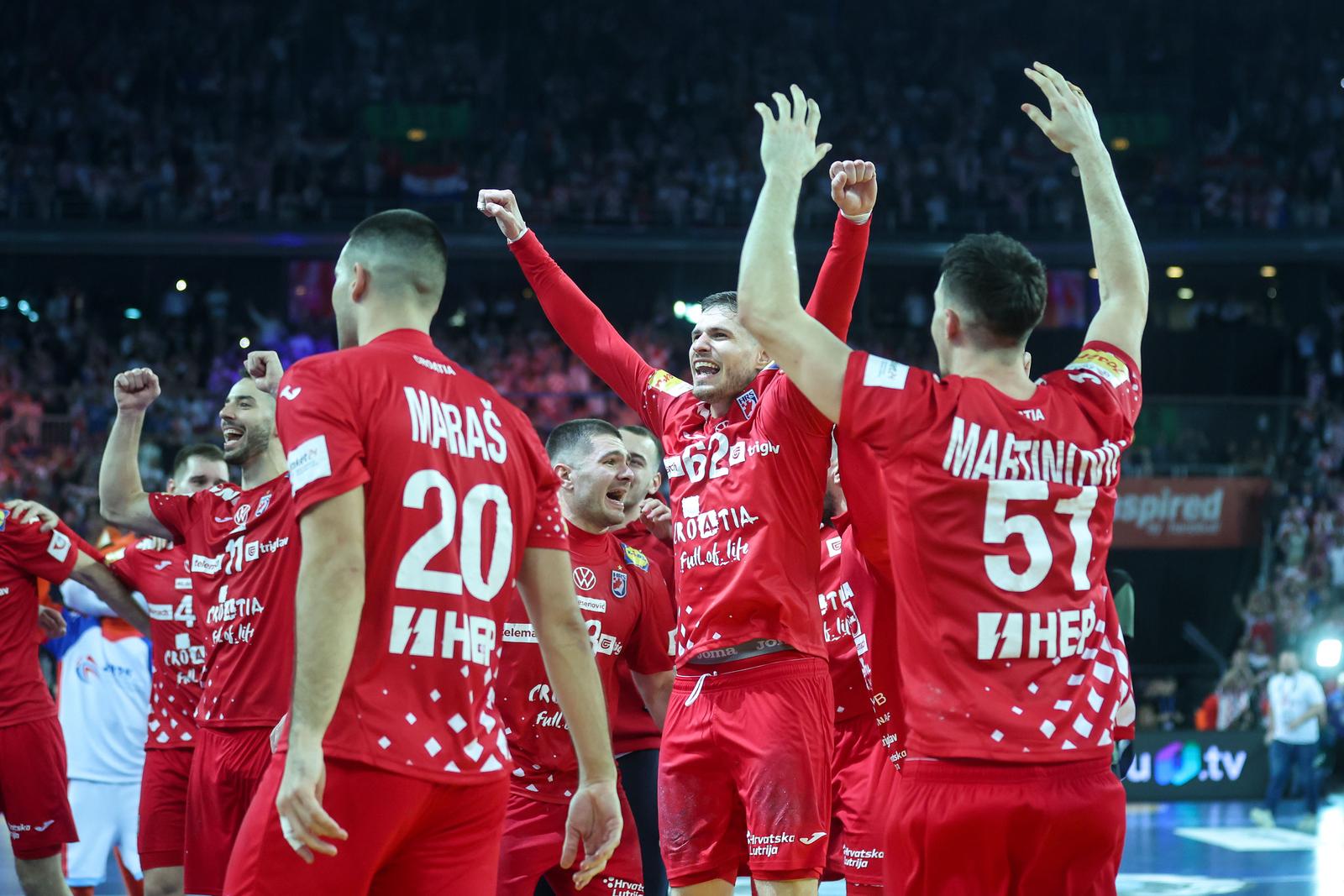 Hrvatski rukometaši slave prolazak u finale Svjetskog prvenstva