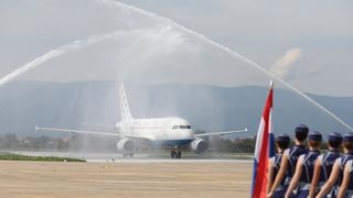 Vatreni sletjeli u Zračnu luku dr. Franjo Tuđman