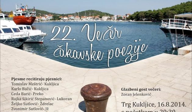 22. Večer čakavske poezije u Kukljici