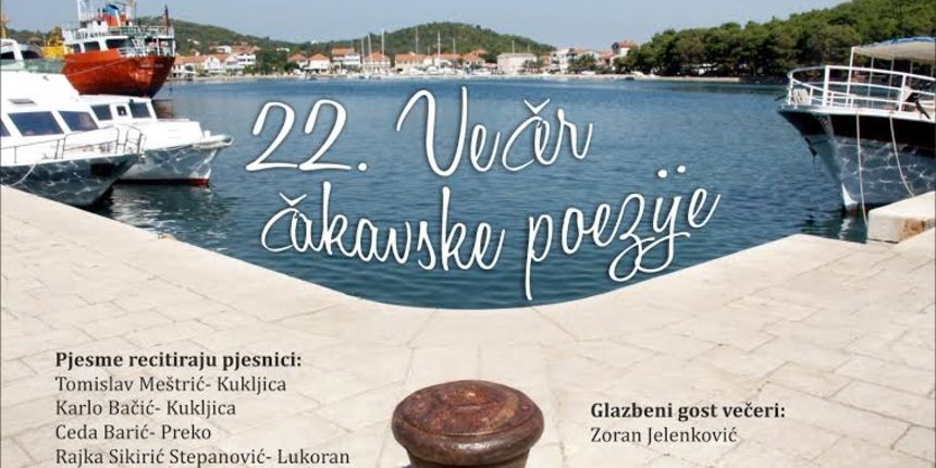 22. Večer čakavske poezije u Kukljici 22. Večer čakavske poezije u Kukljici